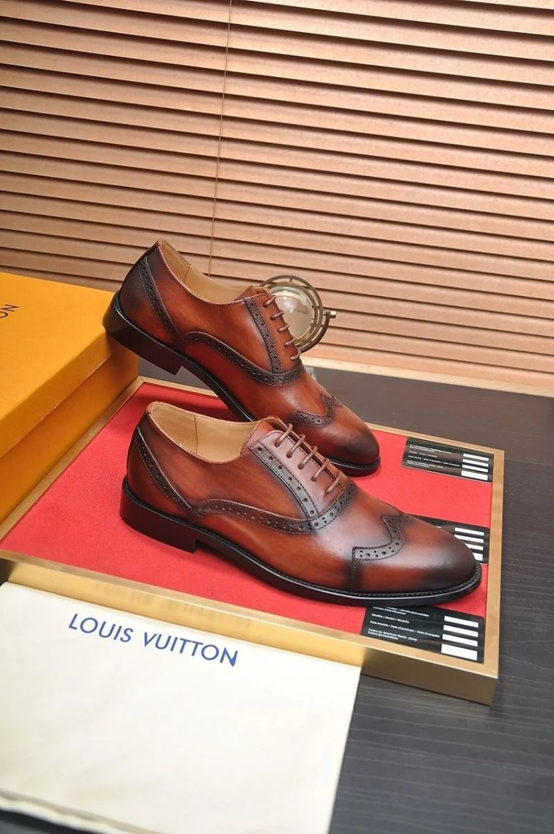 SmoothTexture Louis Vuitton Business Shoes 32985