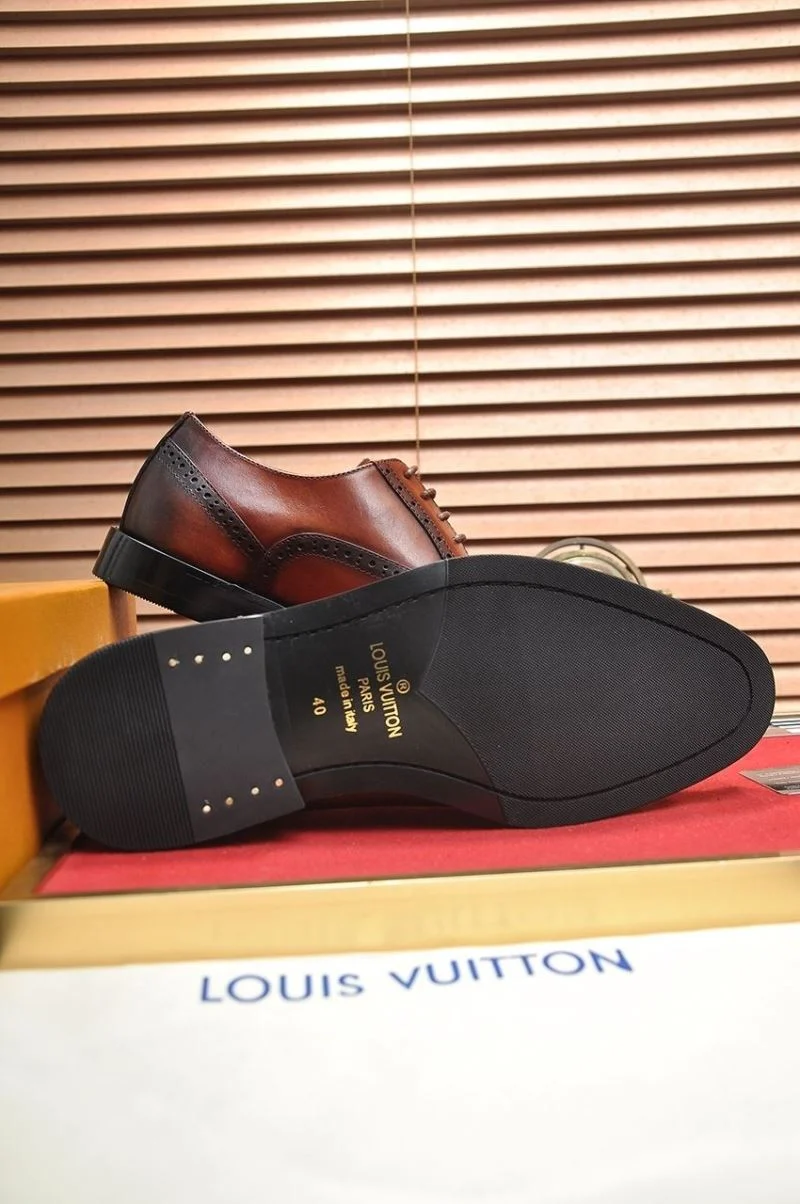 SmoothTexture Louis Vuitton Business Shoes 32985
