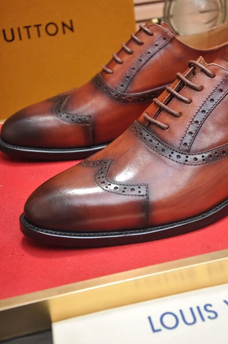 SmoothTexture Louis Vuitton Business Shoes 32985