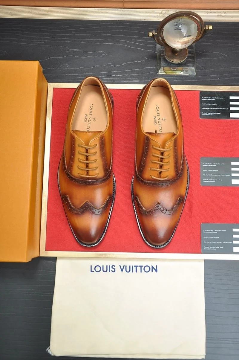 MoistureWicking Louis Vuitton Business Shoes 32983