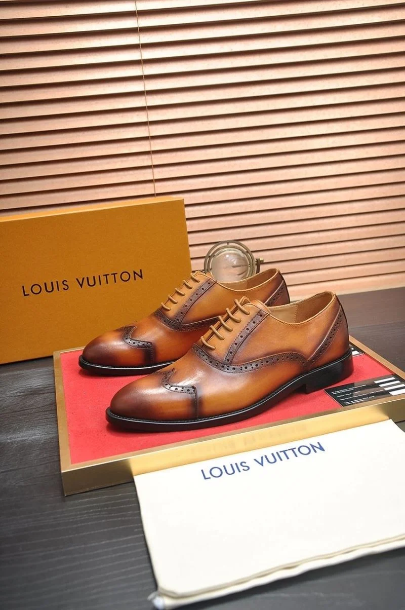 MoistureWicking Louis Vuitton Business Shoes 32983