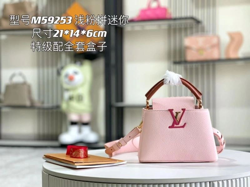 SmoothTexture Louis Vuitton Capucines BB Bags 94423