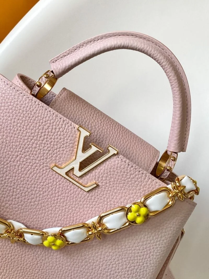Bright Louis Vuitton Capucines BB Bags 42959