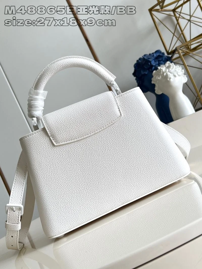 Sleek Louis Vuitton Capucines BB Bags 41394