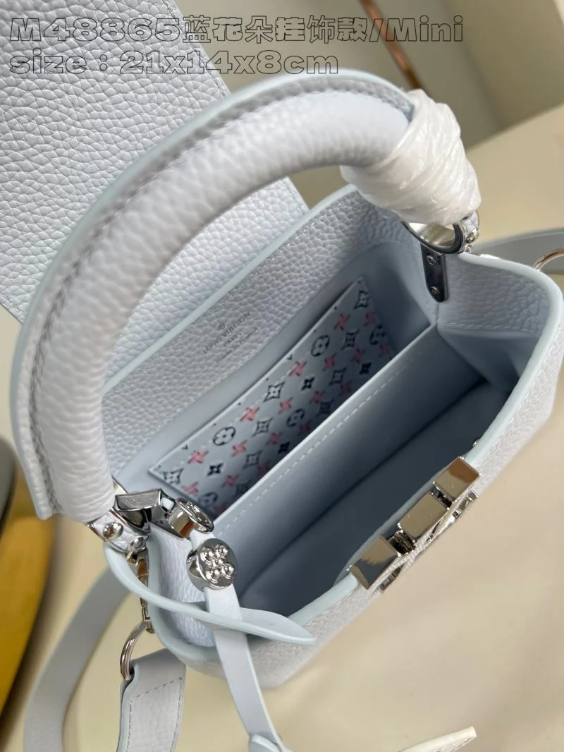 Minimalist Louis Vuitton Capucines BB Bags 41384