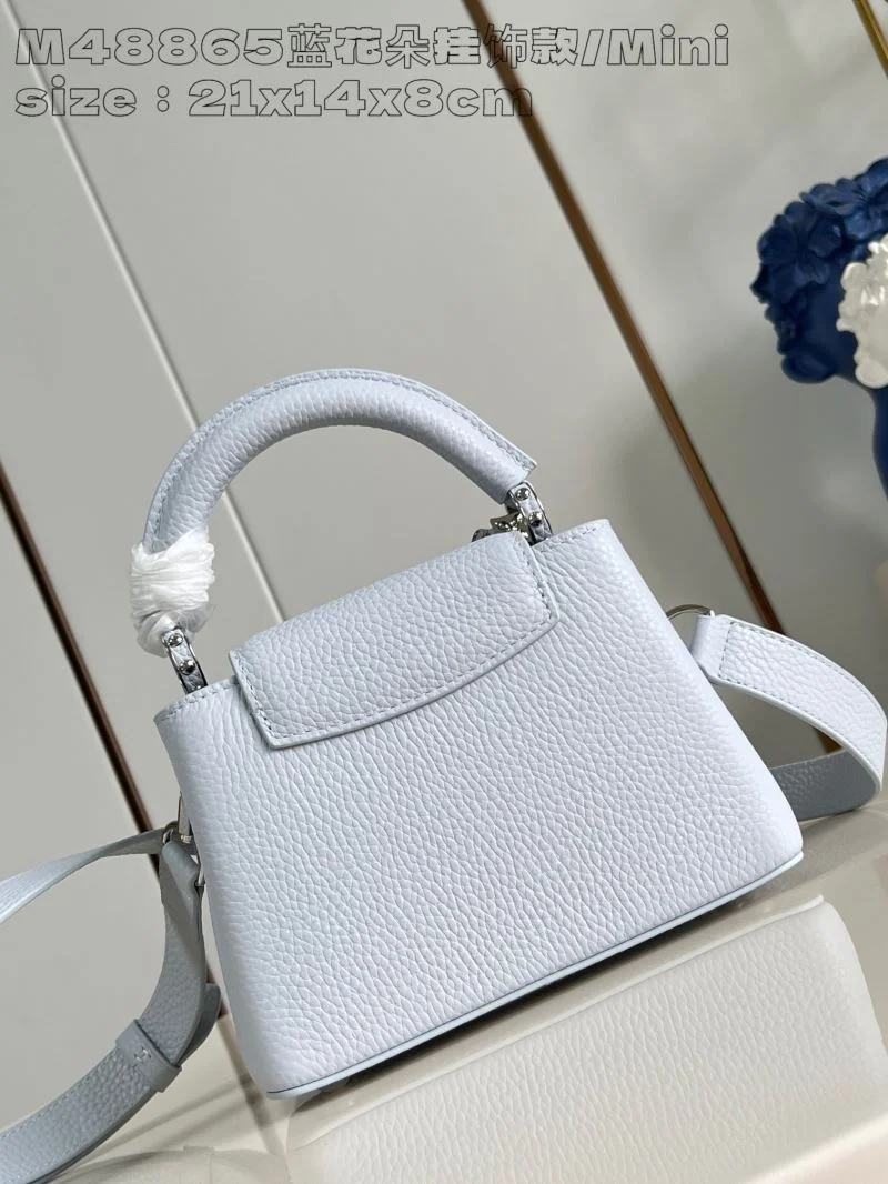 Minimalist Louis Vuitton Capucines BB Bags 41384