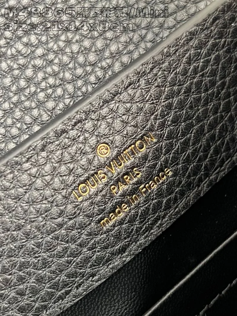 Sleek Louis Vuitton Capucines BB Bags 41269