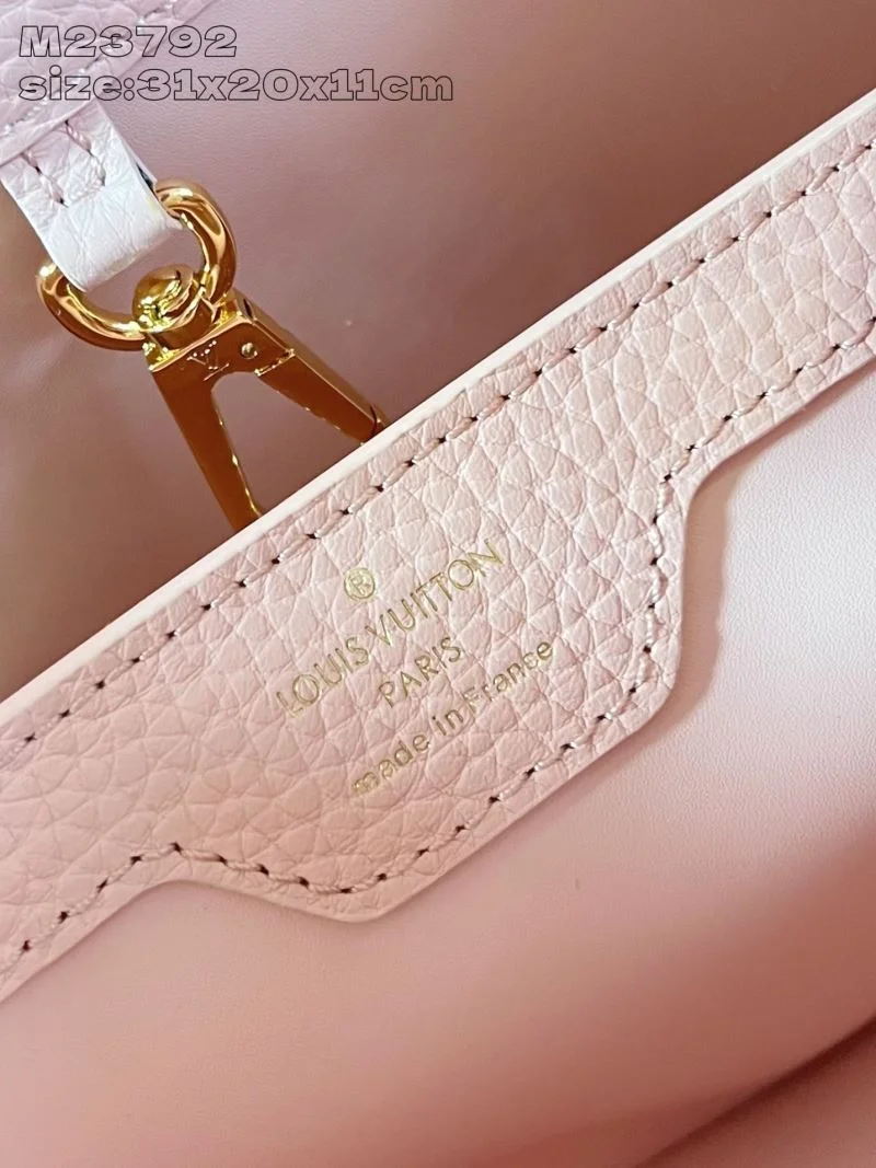 Neat Louis Vuitton Capucines BB Bags 40729