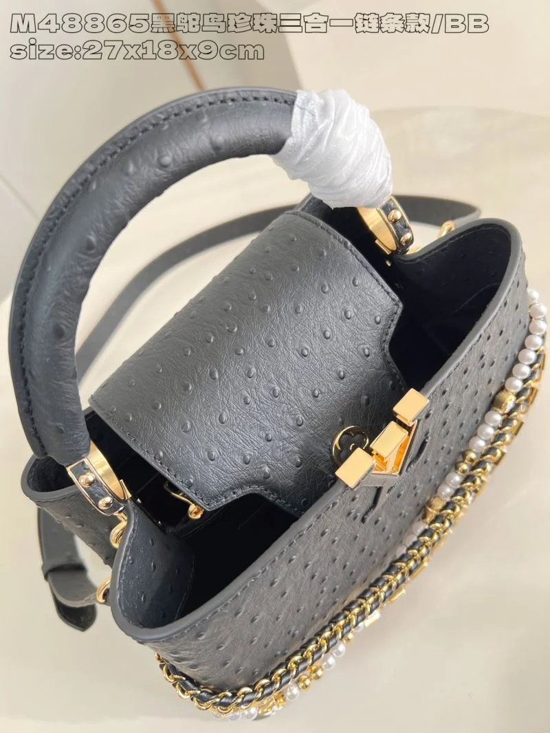 Bold Louis Vuitton Capucines BB Bags 40709