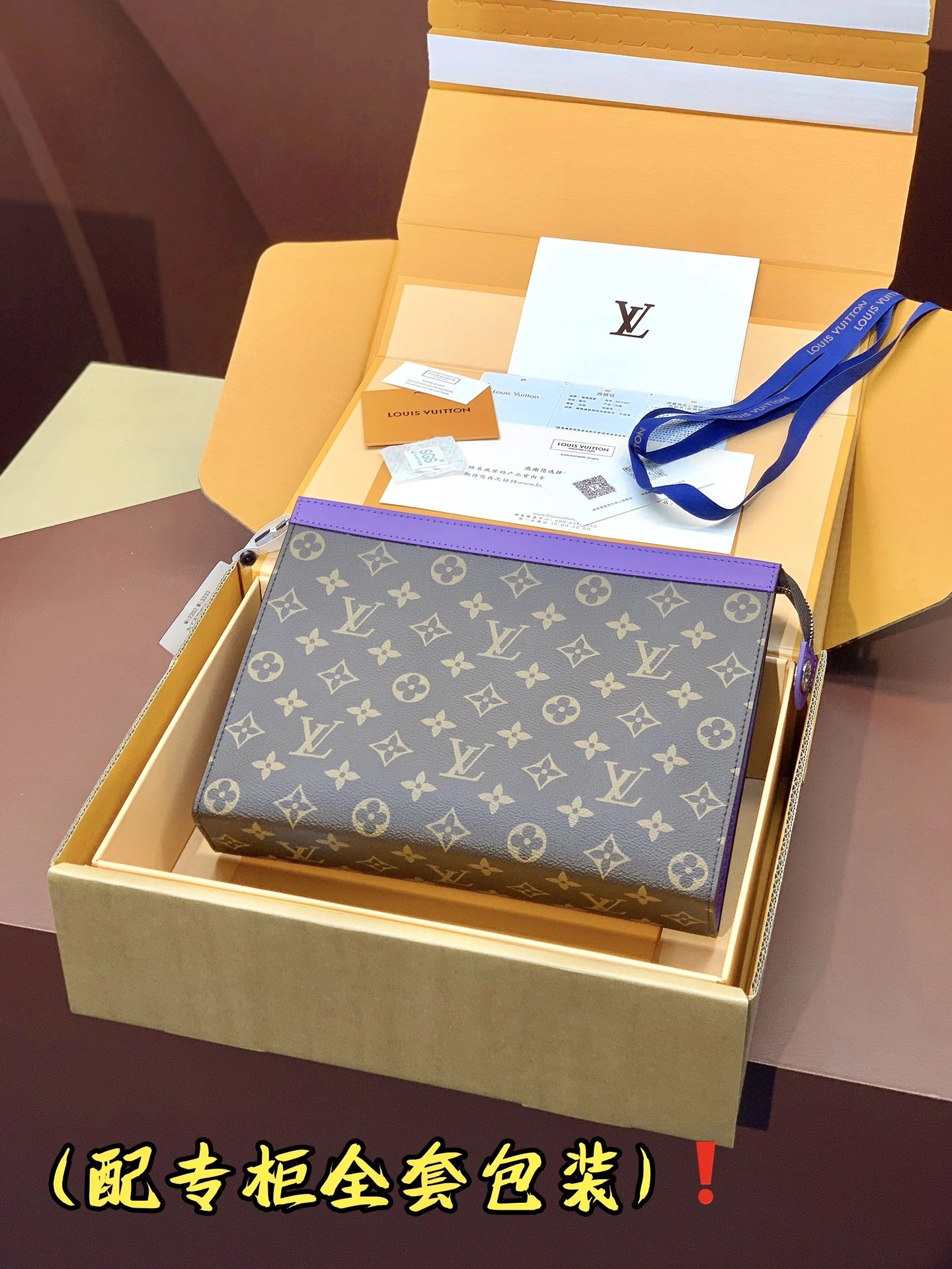 Classic Louis Vuitton Clutch Bags 56355