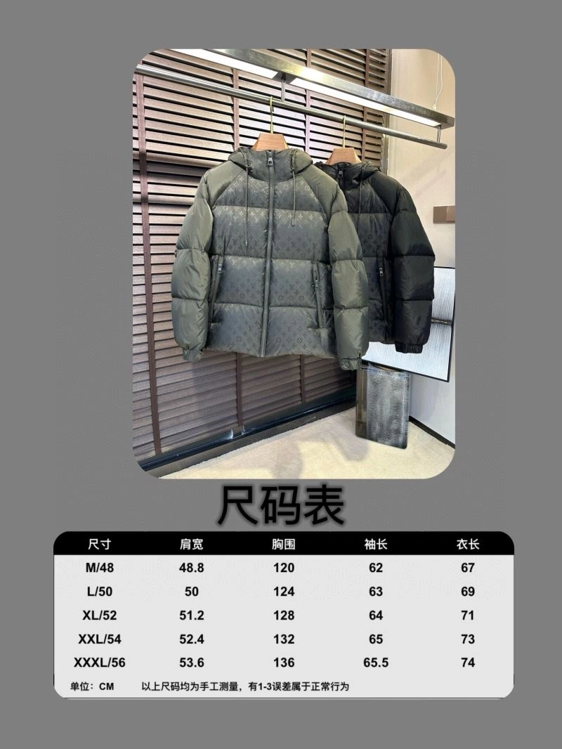 Louis Vuitton Down Jackets Breathable 139284