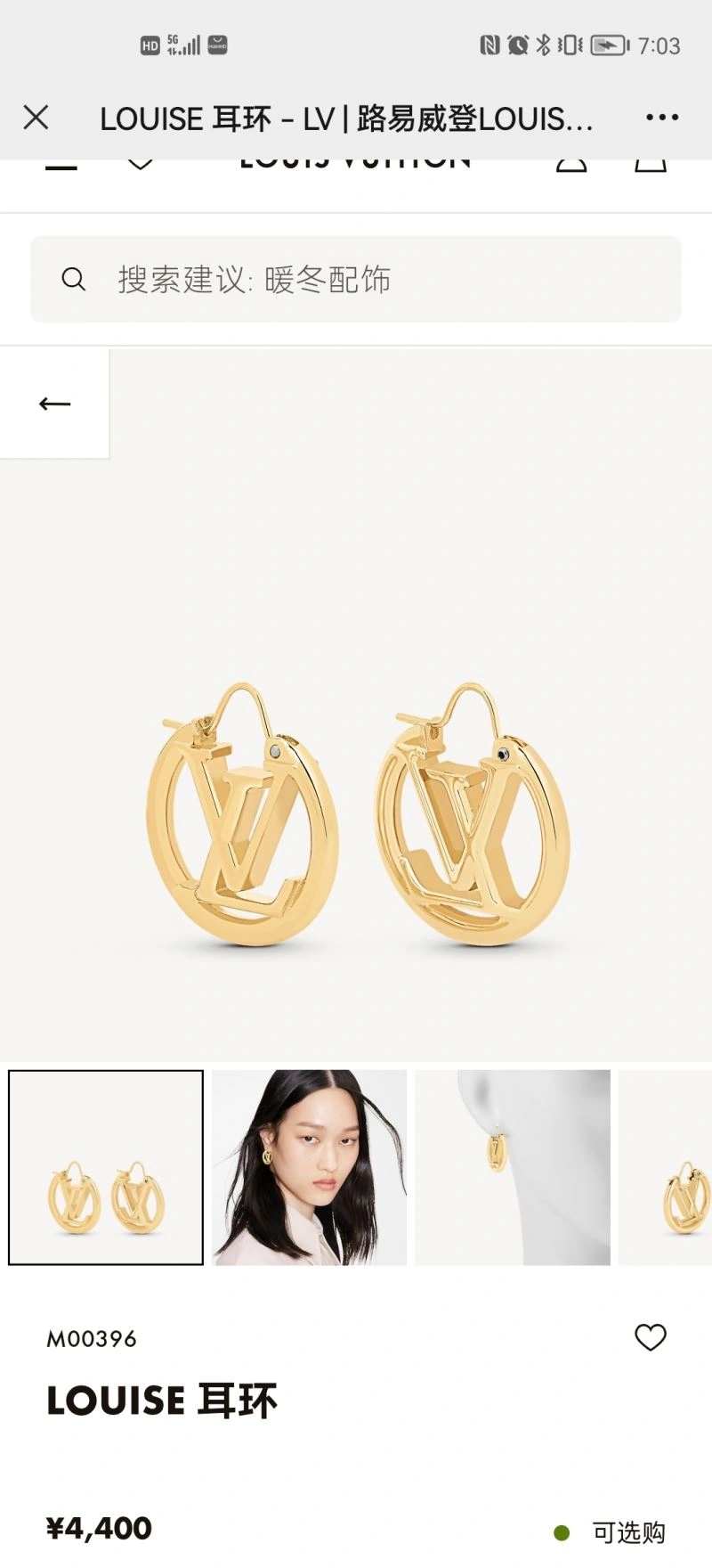 GoAnywhere Louis Vuitton Earrings 250638