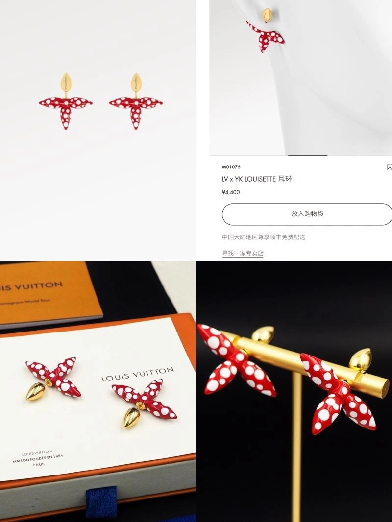 QuickDry Louis Vuitton Earrings 250590