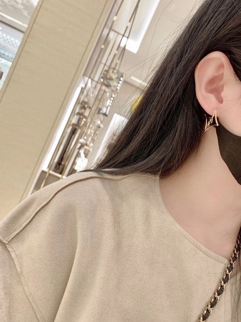SmoothTexture Louis Vuitton Earrings 249805