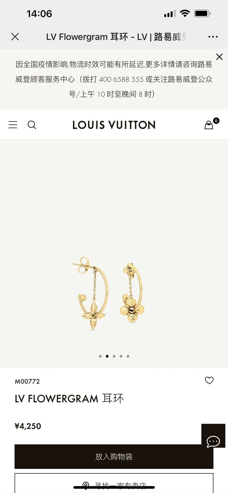 TechFriendly Louis Vuitton Earrings 249464