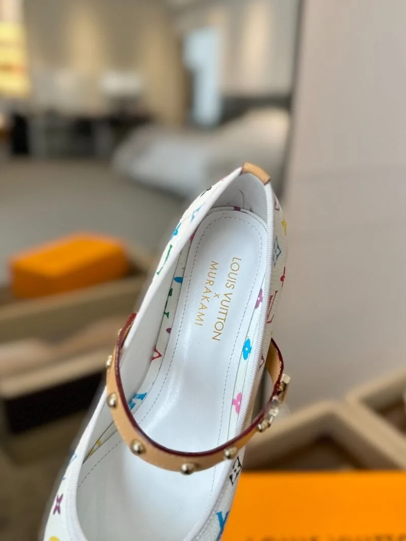 Soft Louis Vuitton Flat Shoes 32004