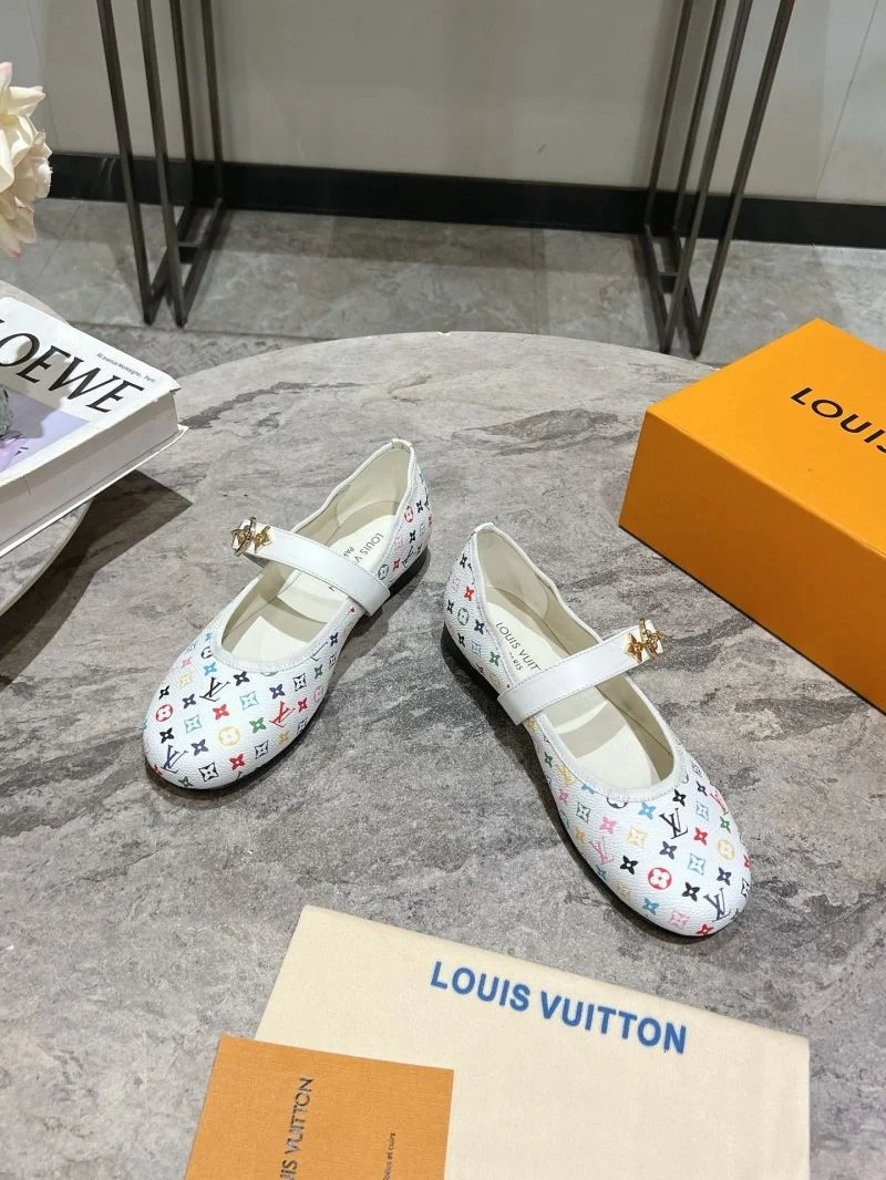 Stretchable Louis Vuitton Flat Shoes 31291