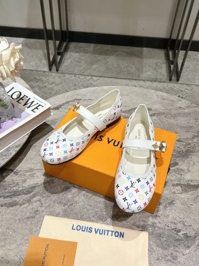 Stretchable Louis Vuitton Flat Shoes 31291