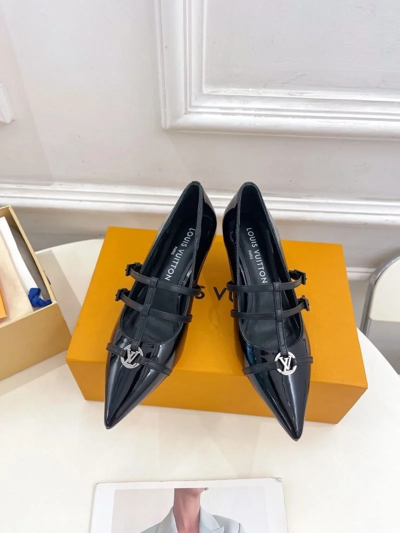Soft Louis Vuitton Flat Shoes 31278