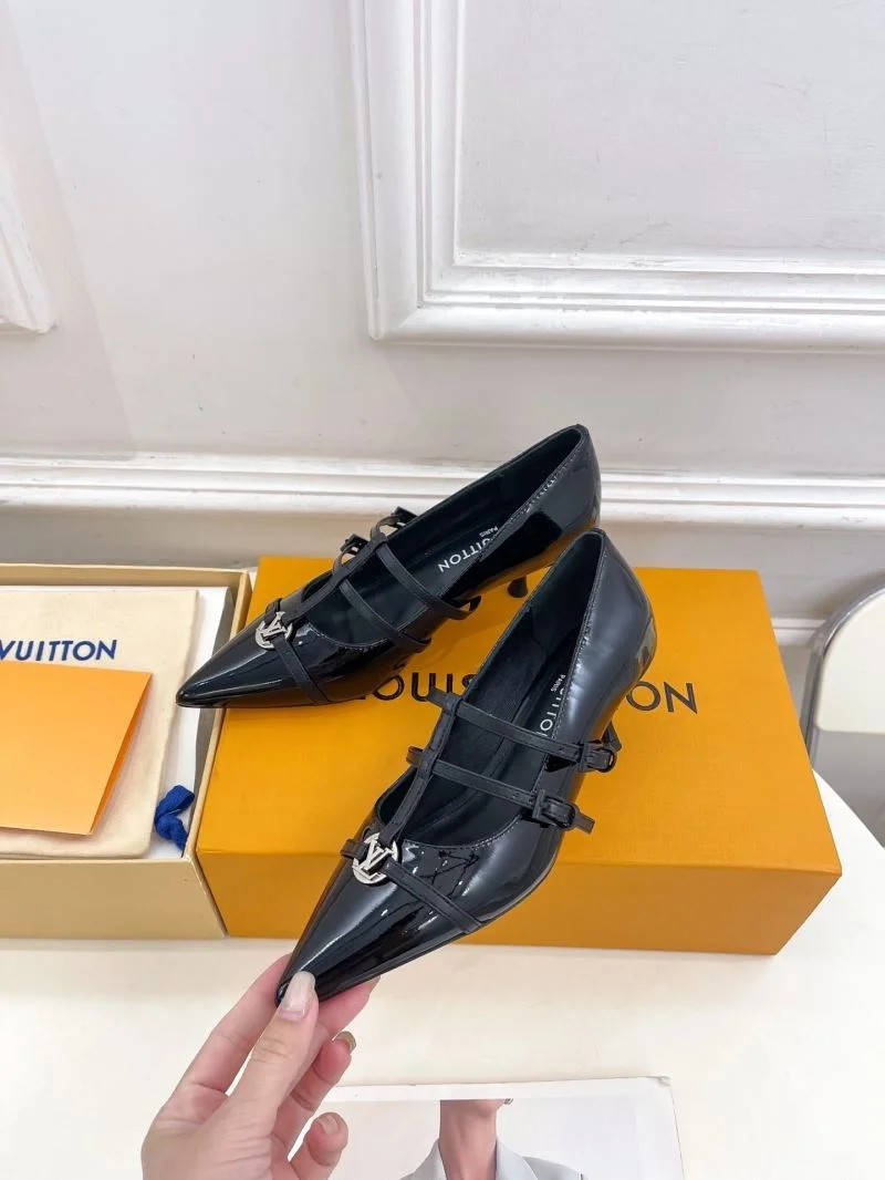 Soft Louis Vuitton Flat Shoes 31278