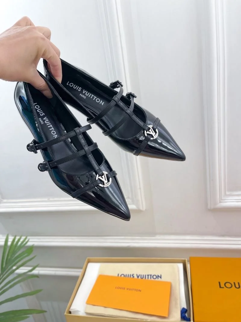 Soft Louis Vuitton Flat Shoes 31278