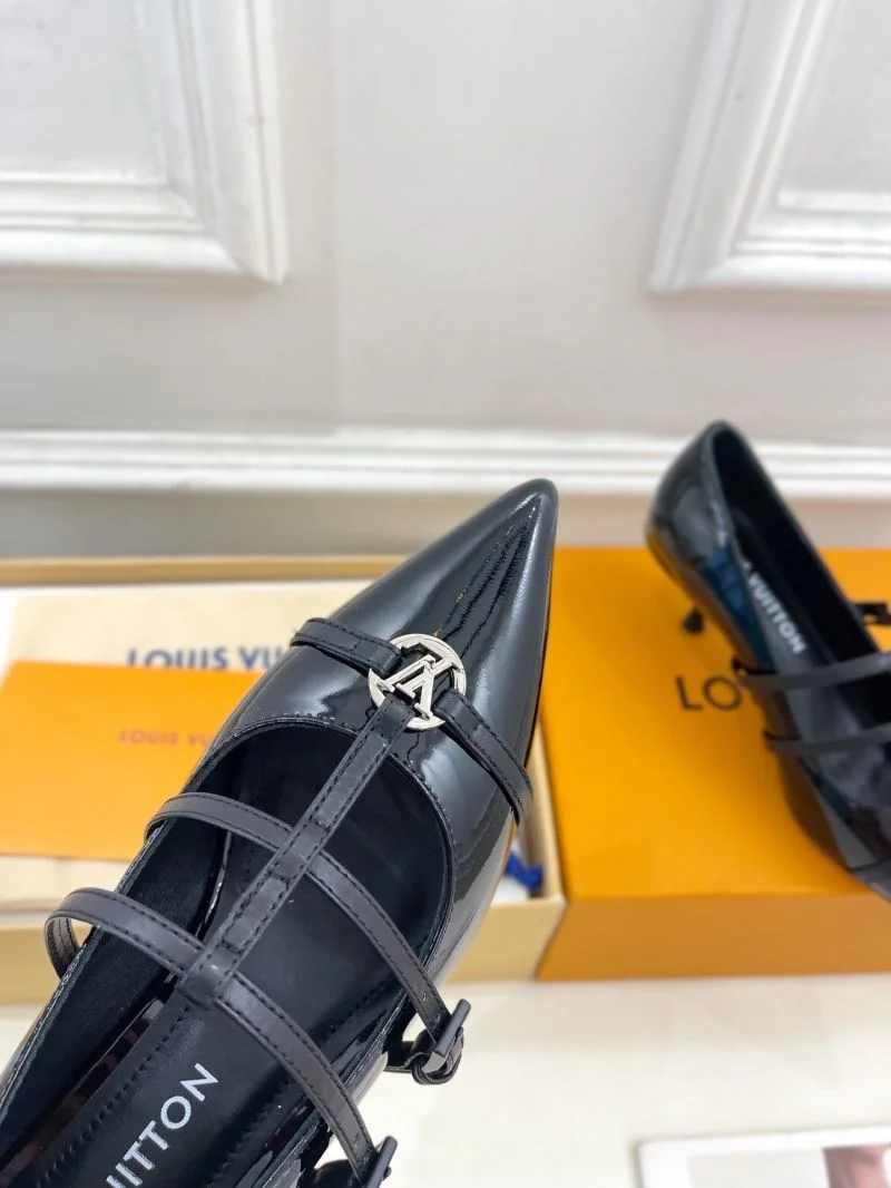 Soft Louis Vuitton Flat Shoes 31278