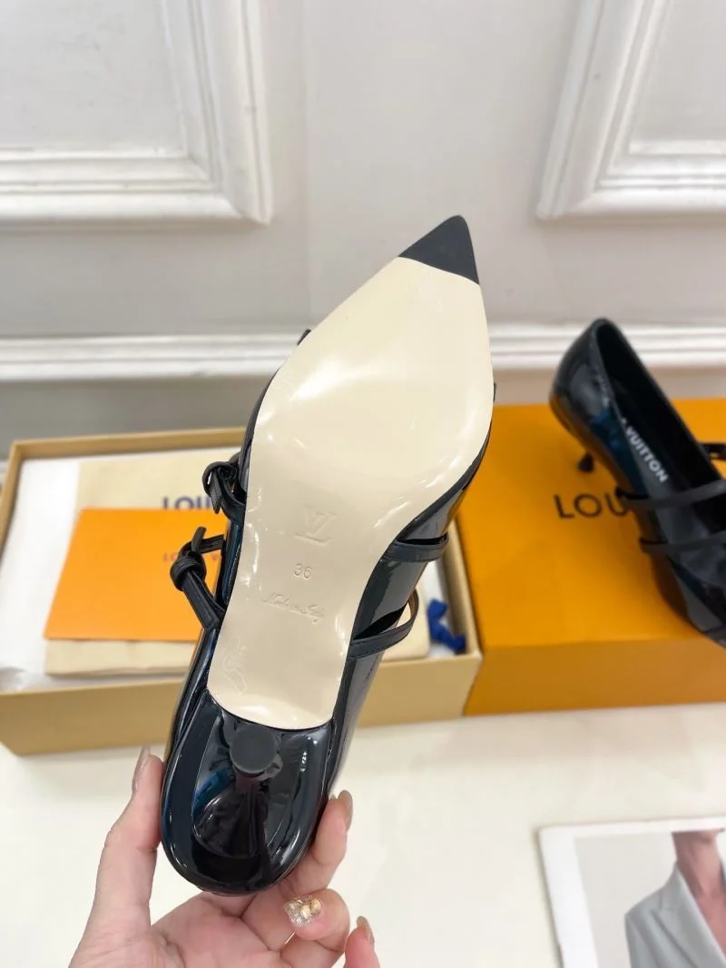 Soft Louis Vuitton Flat Shoes 31278