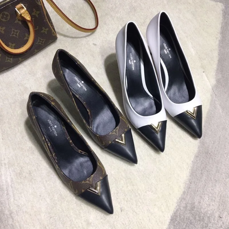 Louis Vuitton Heeled Shoes TimelessDesign 32380