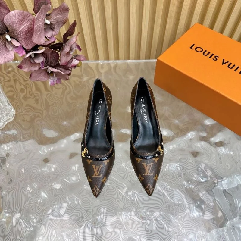 Louis Vuitton Heeled Shoes Durable 32375