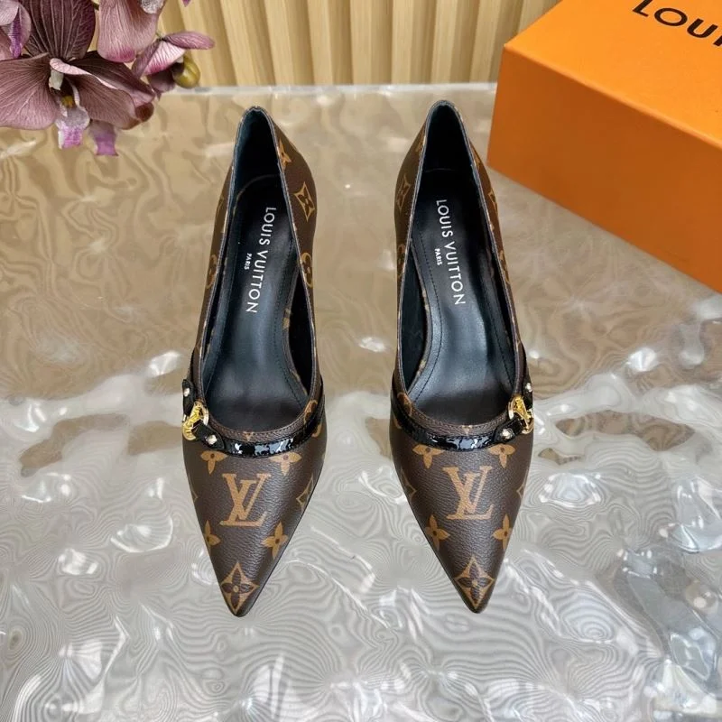 Louis Vuitton Heeled Shoes Durable 32375
