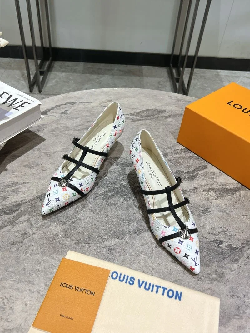Louis Vuitton Heeled Shoes ZipUp 32355