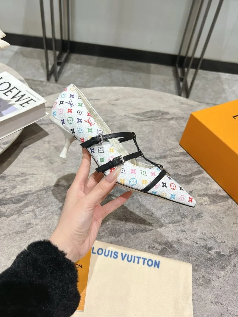 Louis Vuitton Heeled Shoes ZipUp 32355