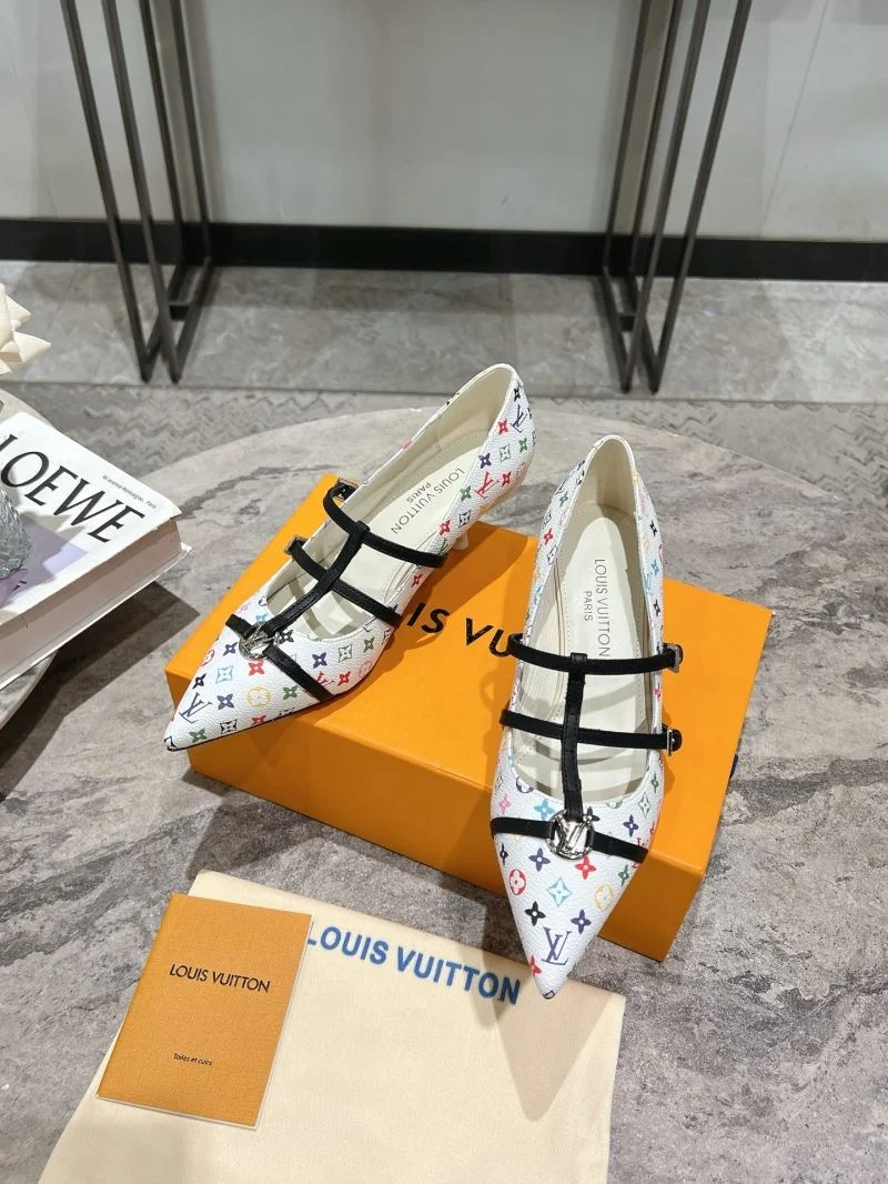 Louis Vuitton Heeled Shoes ZipUp 32355