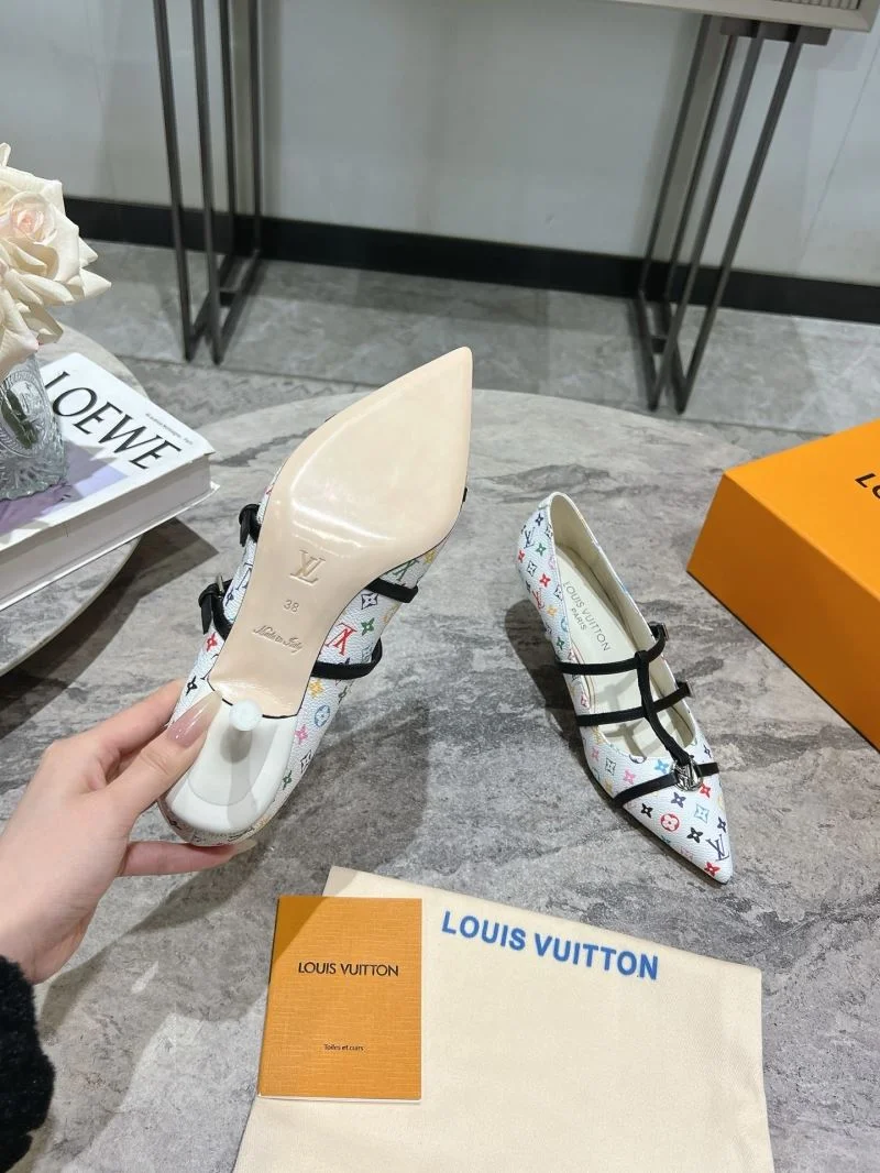 Louis Vuitton Heeled Shoes ZipUp 32355