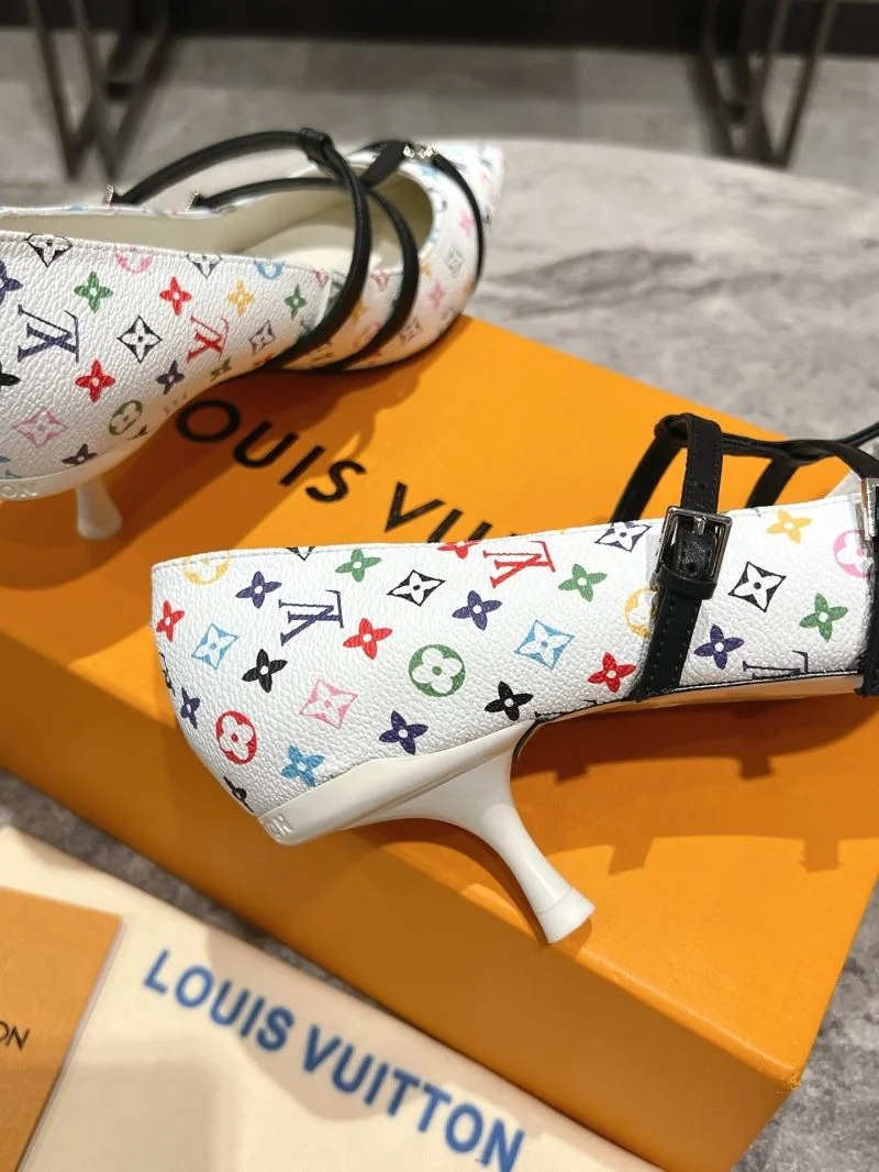 Louis Vuitton Heeled Shoes ZipUp 32355