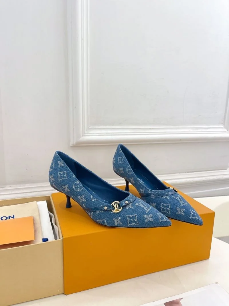 Louis Vuitton Heeled Shoes WrinkleFree 31266