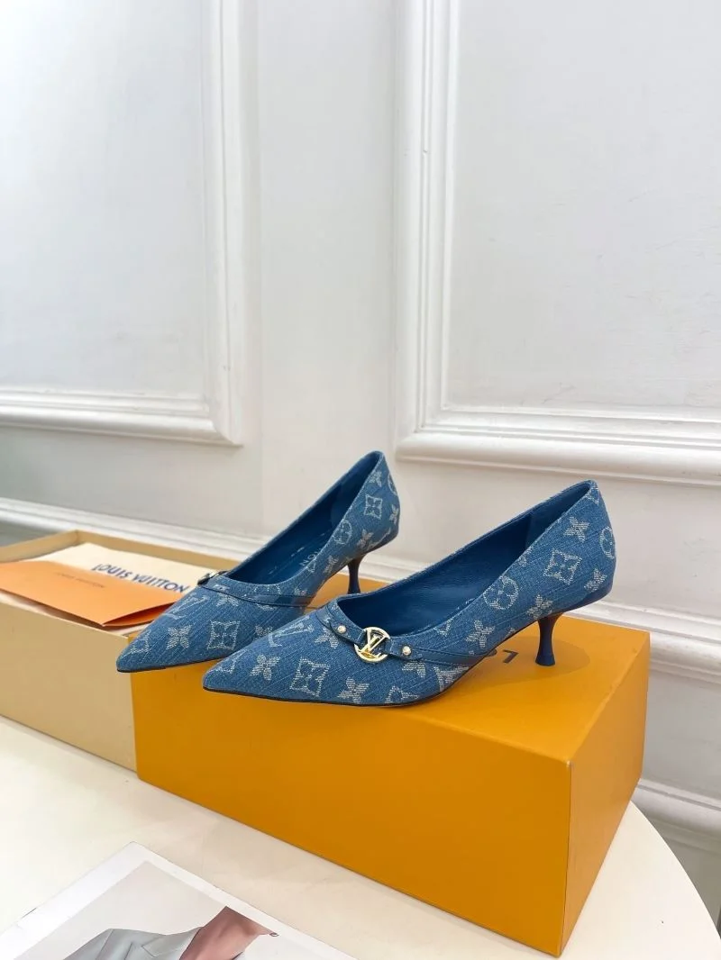 Louis Vuitton Heeled Shoes WrinkleFree 31266