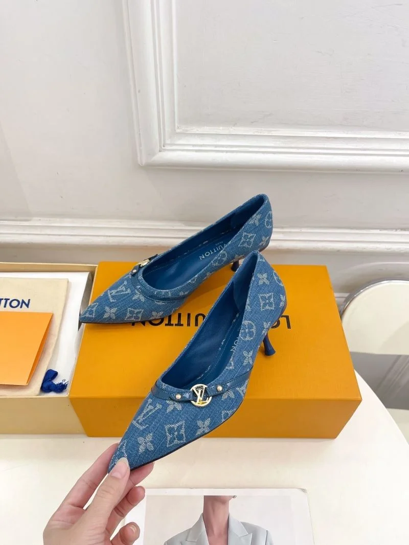 Louis Vuitton Heeled Shoes WrinkleFree 31266