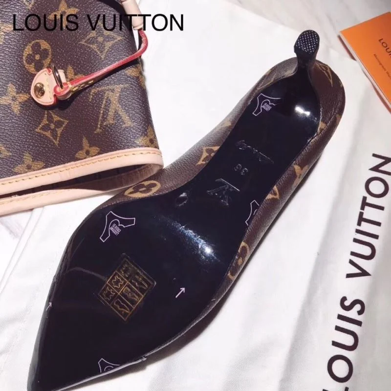 Louis Vuitton Heeled Shoes Comfortable 31258