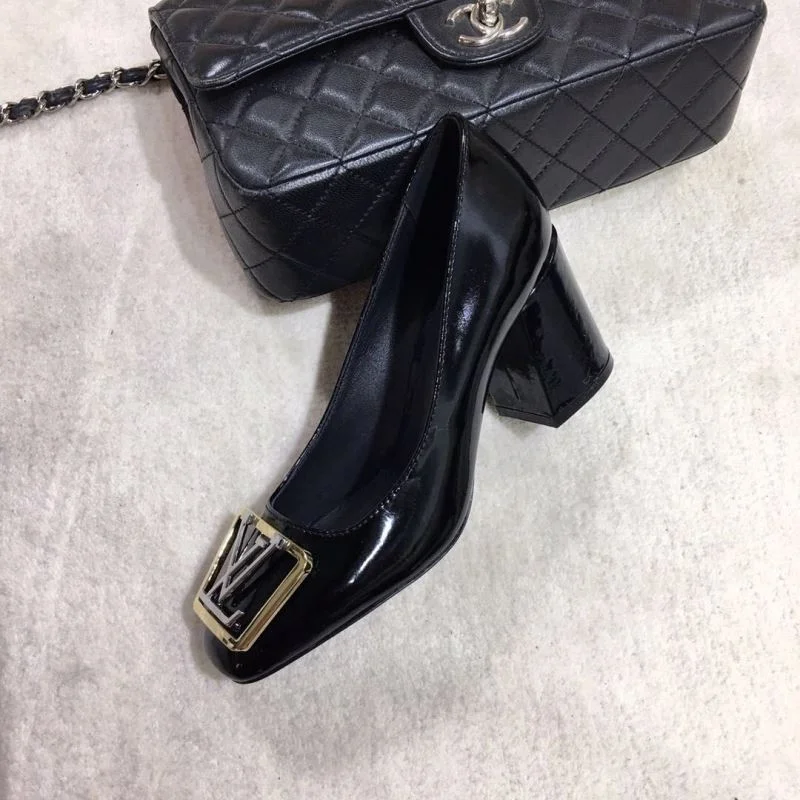 Louis Vuitton Heeled Shoes Versatile 31253
