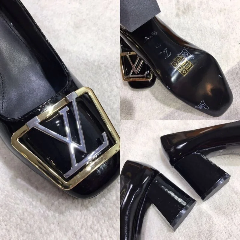 Louis Vuitton Heeled Shoes Versatile 31253