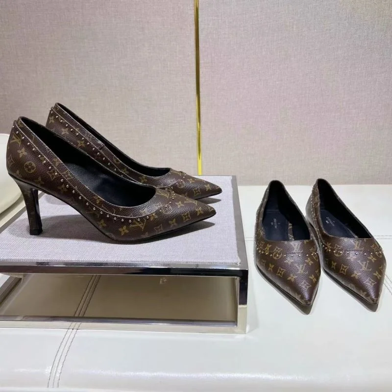 RelaxedFit Louis Vuitton Heeled Shoes 31257