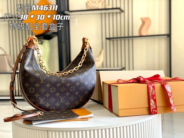 Packable Louis Vuitton Hobo Bags 94051