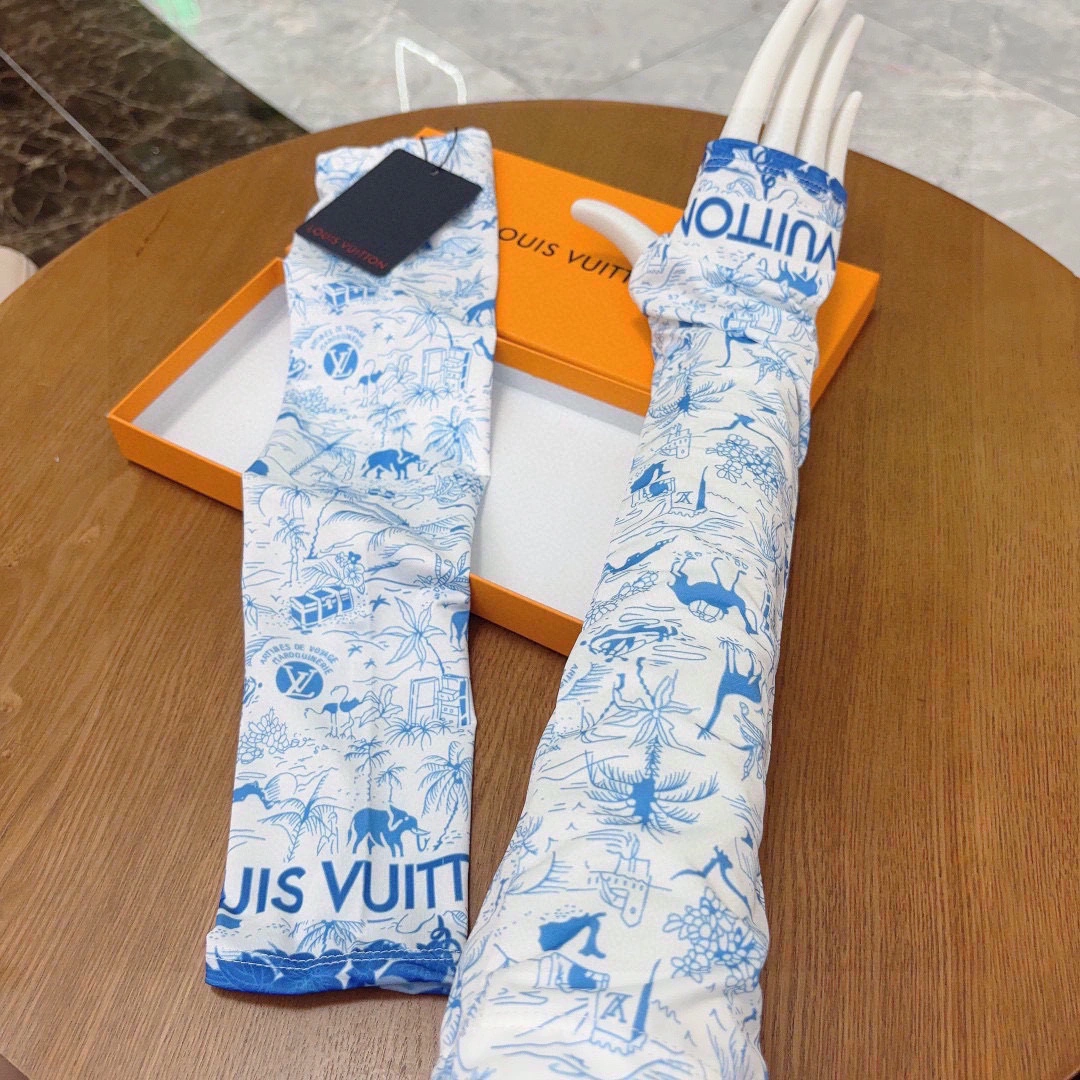Louis Vuitton Ice Silk Sleeves Trendy 264956