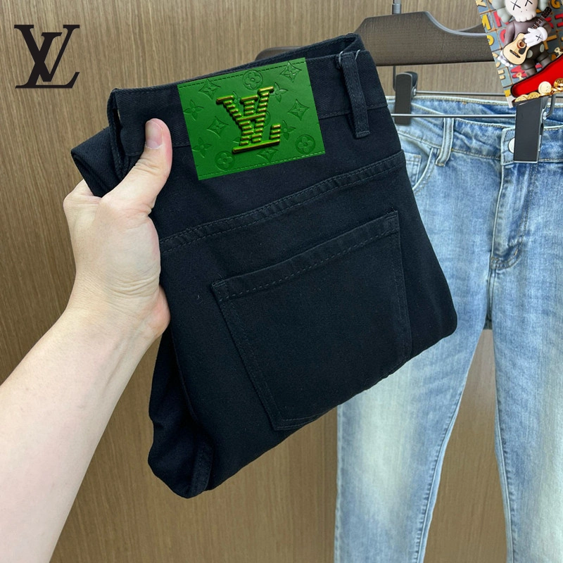 Unisex Louis Vuitton Jeans 132064