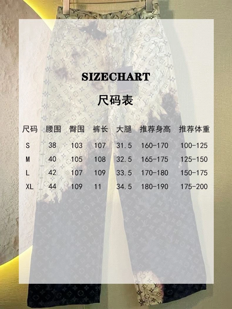 Louis Vuitton Jeans Premium 138776