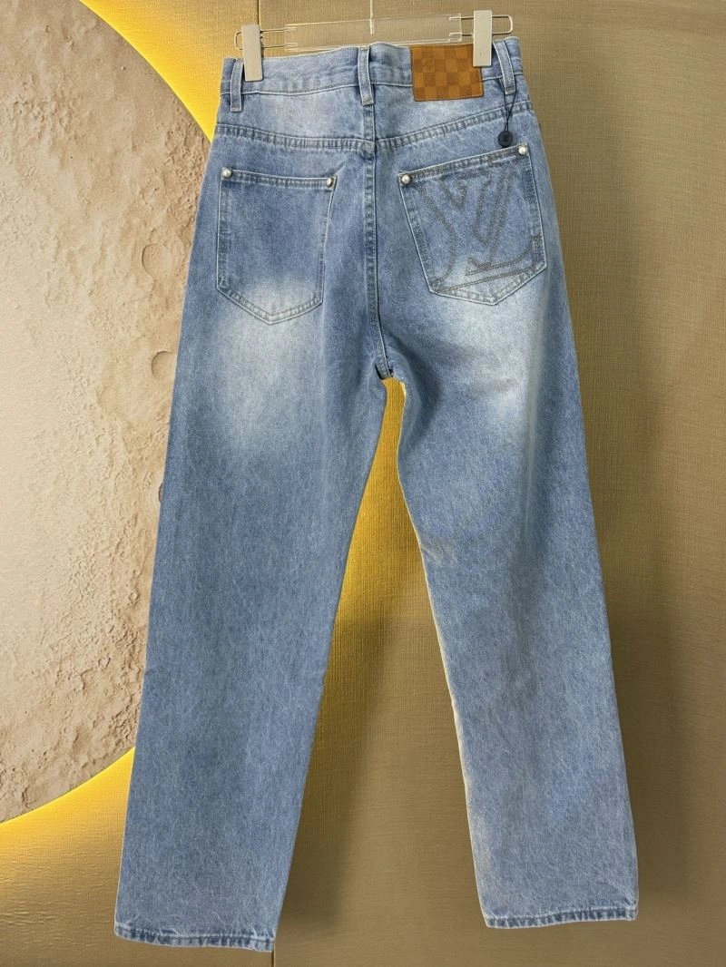 Unisex Louis Vuitton Jeans 138769