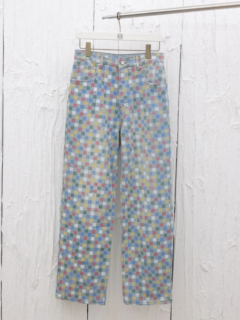 Unisex Louis Vuitton Jeans 138716
