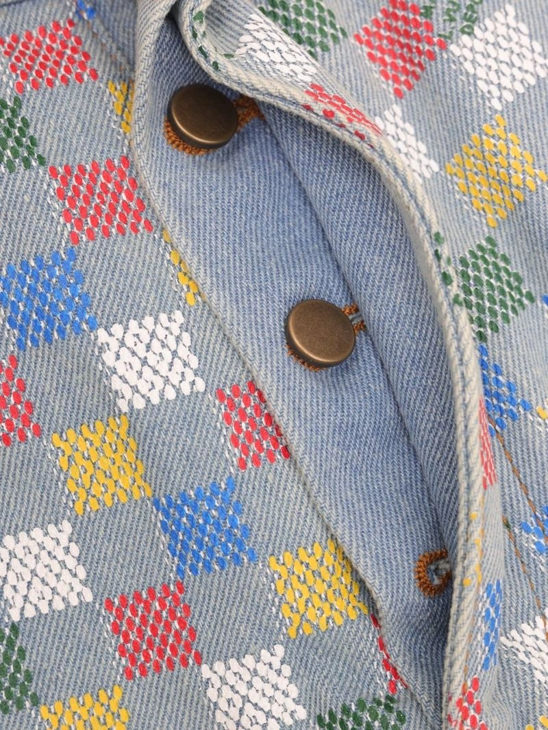 Unisex Louis Vuitton Jeans 138716