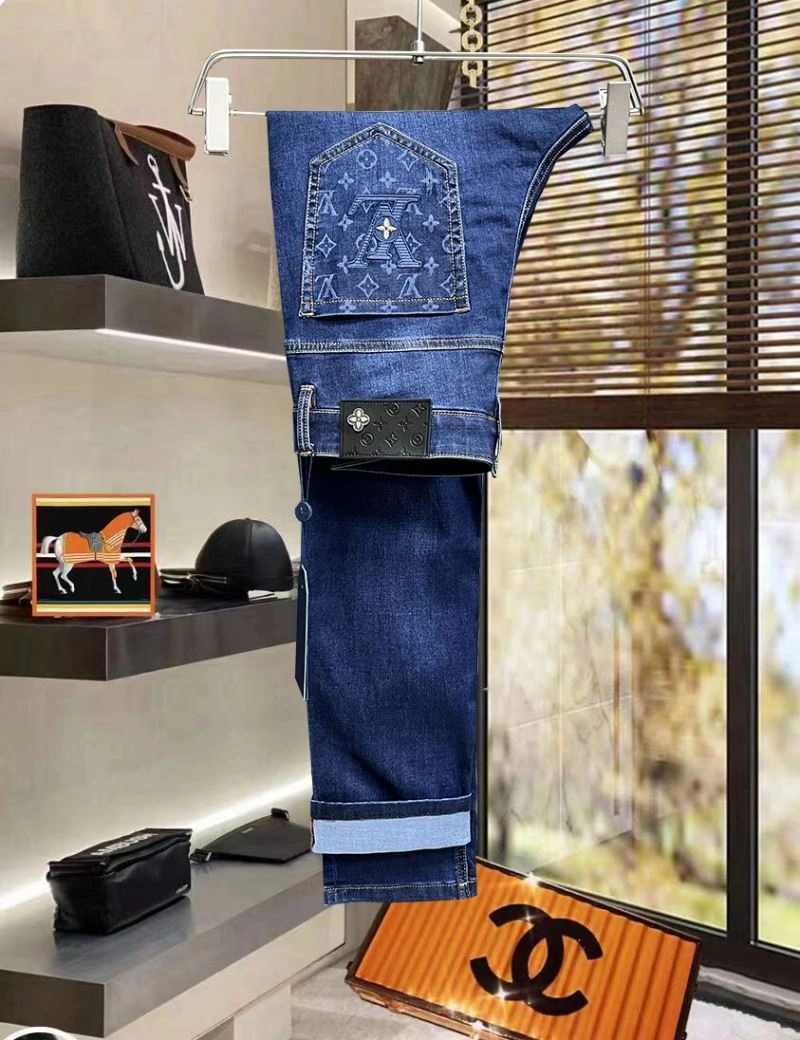 ZipUp Louis Vuitton Jeans 137882